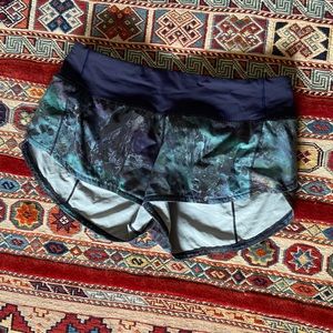 Lululemon speed shorts